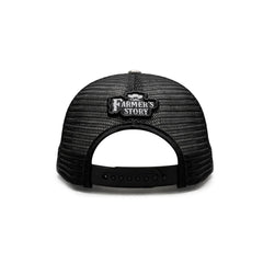Gorra Knite Farmer Beef Blue Trucker Ganado Ajustable blanco