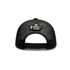 Gorra Knite Farmer Beef Blue Trucker Ganado Ajustable gris