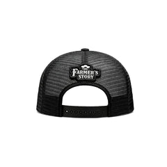 Gorra Knite Farmer Beef Blue Trucker Ganado Ajustable negro