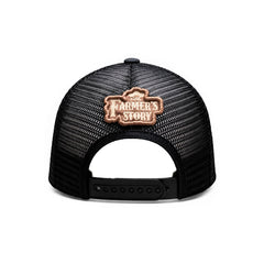 Gorra Knite Farmer Corn Blue Trucker Ajustable Original Cap azul