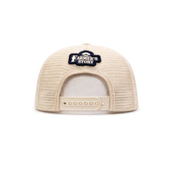 Gorra Knite Farmer Coi Amarillo Trucker Pesca Bass Ajustable beige