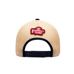 Gorra Knite Farmer Dog Blue Trucker Perro Ajustable Agro verde