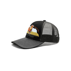 Gorra Knite Farmer Gallo cafe Trucker Agro Ajustable gris