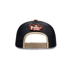 Gorra Trucker Harvest brown Ajustable Knite Estilo Campo beige