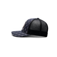 Gorra Knite Farmer Horse Black Trucker Caballo Ajustable azul