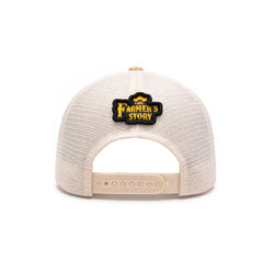 Gorra Knite Farmer Horse Brown Agro Trucker Caballo Rancho beige