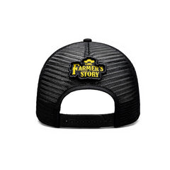 Gorra Knite Farmer Horse Brown Agro Trucker Caballo Rancho negro