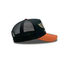 Gorra Hombre Bull Trucker Motociclista Road Glide Negra Cafe