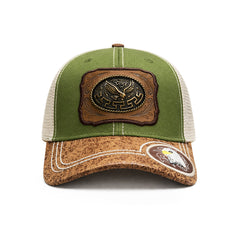 Gorra Trucker Vaquera Águila Herraje Metálico Rancho