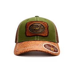 Gorra Trucker Vaquera Alacrán Herraje Metálico Rancho
