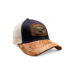 Gorra Trucker Vaquera Pantera Herraje Metálico Rancho