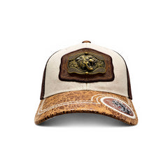 Gorra Trucker Vaquera Pantera Herraje Metálico Rancho
