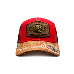 Gorra Trucker Vaquera Pantera Herraje Metálico Rancho