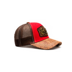 Gorra Trucker Vaquera Pantera Herraje Metálico Rancho