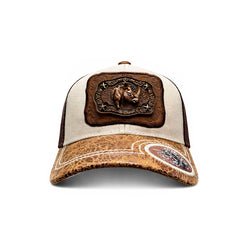 Gorra Trucker Vaquera Rino Herraje Metálico Rancho Knite