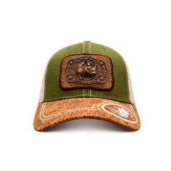 Gorra Trucker Vaquera Rino Herraje Metálico Rancho Knite