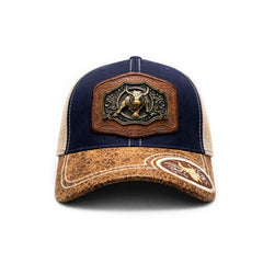 Gorra Trucker Vaquera Toro Herraje Metálico Rancho Knite