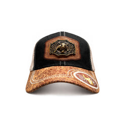 Gorra Trucker Vaquera Toro Herraje Metálico Rancho Knite