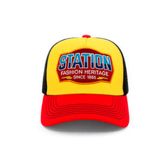 Gorra trucker malla Station Fashion Knite para hombre-Unitalla