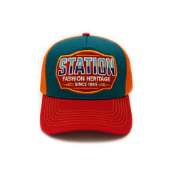 Gorra trucker malla Station Fashion Knite para hombre-Unitalla