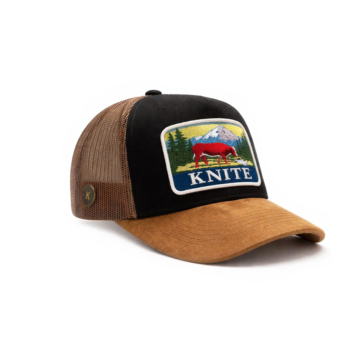 Gorra Trucker western Knite River ajustable snapback malla-Unitalla