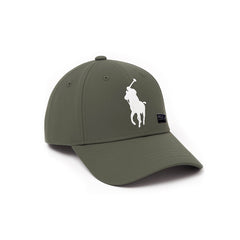 Gorra Polo Champs ajustable con broche snapback para hombre verde