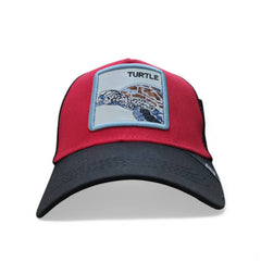 Gorra Animal Farm Turtle gris rojo ajustable estilo Knite
