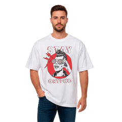 Playera Oversized Hombre Algodón Premium 240g Stay Grypho