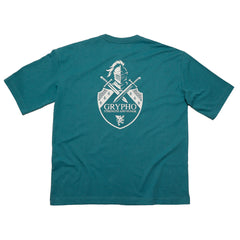 Playera Oversized Hombre Algodón 240g High Density Shield