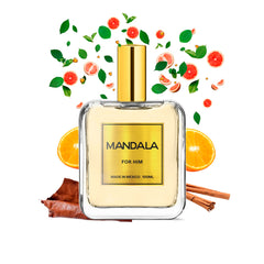 Perfume Hombre Mandala Regal Gold Cuero Canela 100ml
