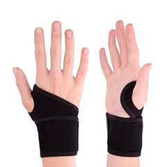 Munequera Elastica Deportiva de Soporte HJ 2201 Negro