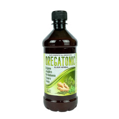 Jarabe natural de oregano jengibre romero 500 ml Oregatonic