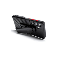 Funda de uso rudo JIE SMART con clip y soporte para Samsung A55