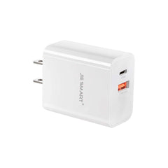 Cargador Turbo 25W Tipo C JIE SMART Carga Rápida USB