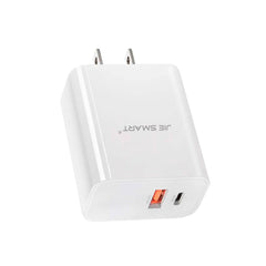Cargador Turbo 25W Tipo C JIE SMART Carga Rápida USB