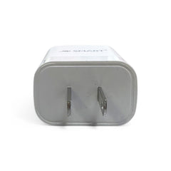 JIE SMART cargador rapido QC3.0 color blanco LED