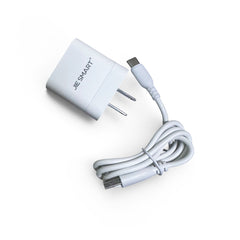 JIE SMART cargador rapido QC3.0 color blanco LED