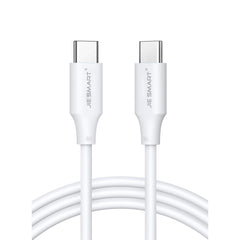 JIE SMART Cable de Datos tipo C a tipo C 1m 20W blanco