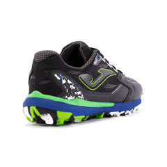 Tenis Joma Liga 5 turf fútbol rápido ligero y duradero negro