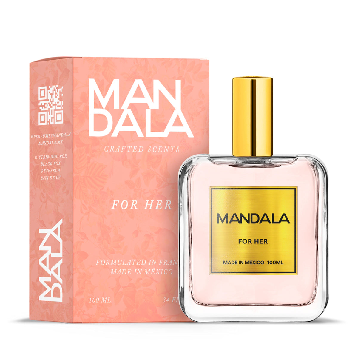 Perfume Mujer Mandala Coco Elegance Pachulí 100ml