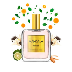Perfume Mujer Mandala Radiant Glow Jazmín Concentrado 100ml