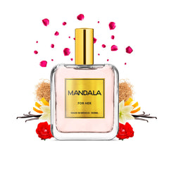 Perfume Mujer Mandala Scarlet Siren Rosa Concentrado 100ml