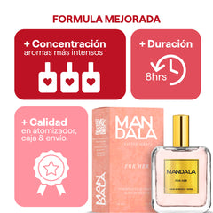 Perfume Mujer Mandala Siren's Embrace Vainilla 100ml