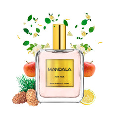 Perfume Mujer Mandala Mediterranean Breeze Cítrico 100ml