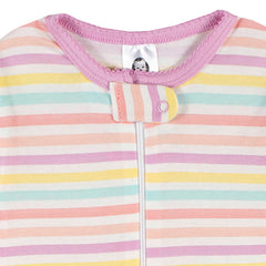 Mameluco Gerber Pack 2 Algodón Con Pies Ropa Dormir Bebé-18M