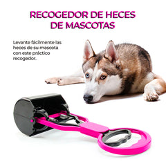 Recogedor Automático Portátil Para Heces De Mascotas 27cm
