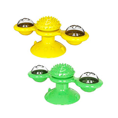 Placa Giratoria Para Gatos Interactiva Juguete Ecológico De TPR