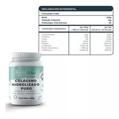 Colágeno Hidrolizado Pack 2x450g Antiedad FacialTime