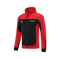 PANTS MILAN NEGRO CON ROJO CON GORRA