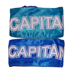 Gafete De Capitan Doble Vista Futbol Oka - AZUL/TURQUEZA UNITALLA